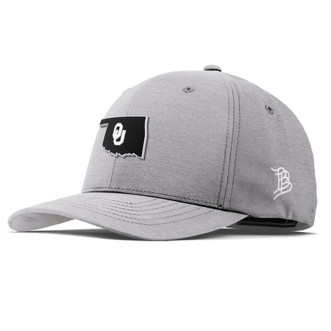 University of Oklahoma "Oklahoma Vintage Series" Flexfit Performance Fitted Heather Gray