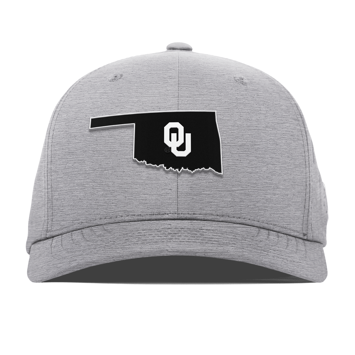 University of Oklahoma "Oklahoma Vintage Series" Flexfit Performance Fitted Heather Gray