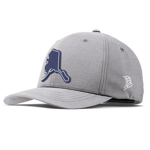Alaska Patriot Series Flexfit Performance Fitted Heather Gray