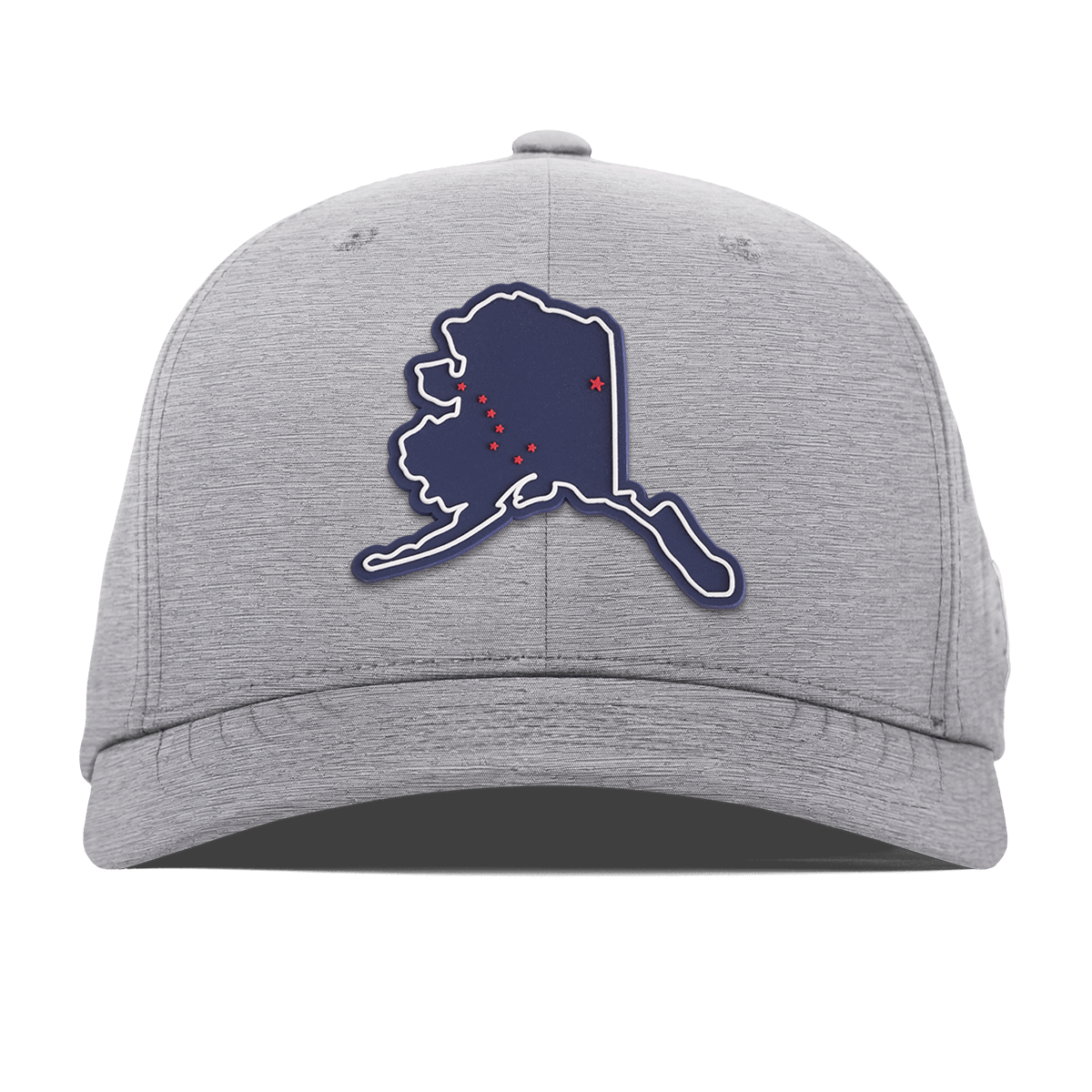 Alaska Patriot Series Flexfit Performance Fitted Heather Gray