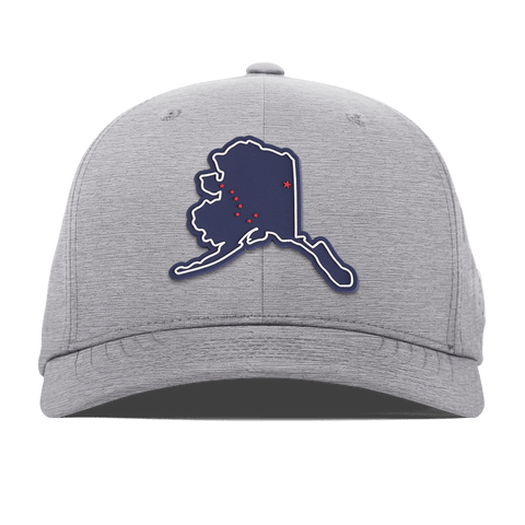 Alaska Patriot Series Flexfit Performance Fitted Heather Gray