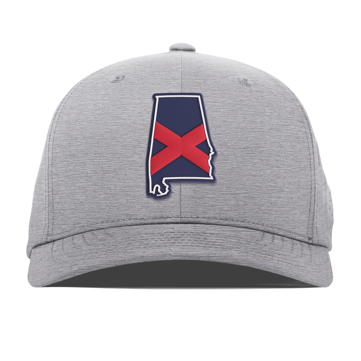 Alabama Patriot Series Flexfit Performance Fitted Heather Gray