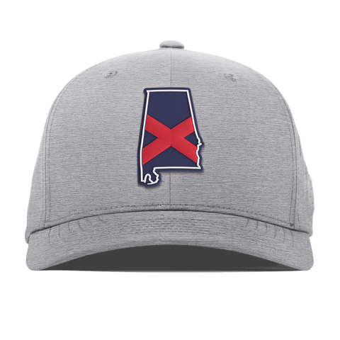 Alabama Patriot Series Flexfit Performance Fitted Heather Gray