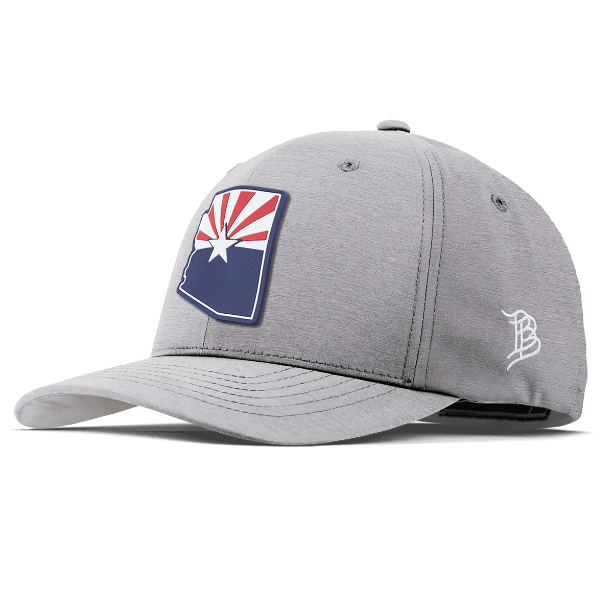 Arizona Patriot Series Flexfit Performance Fitted Heather Gray