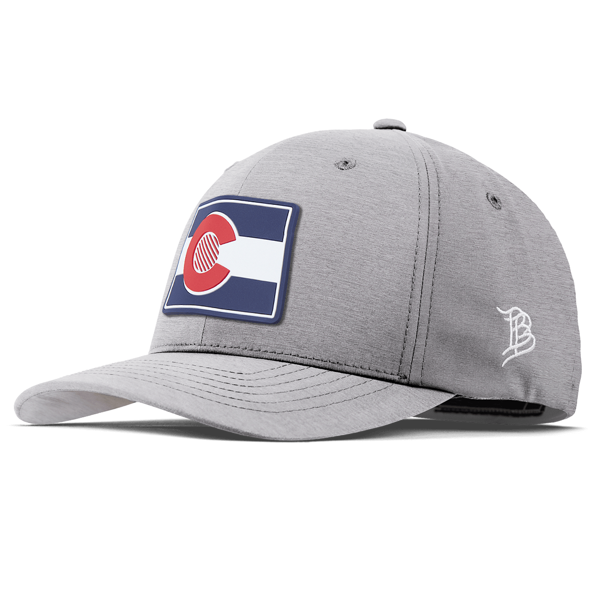 Colorado Patriot Series Flexfit Performance Fitted Heather Gray