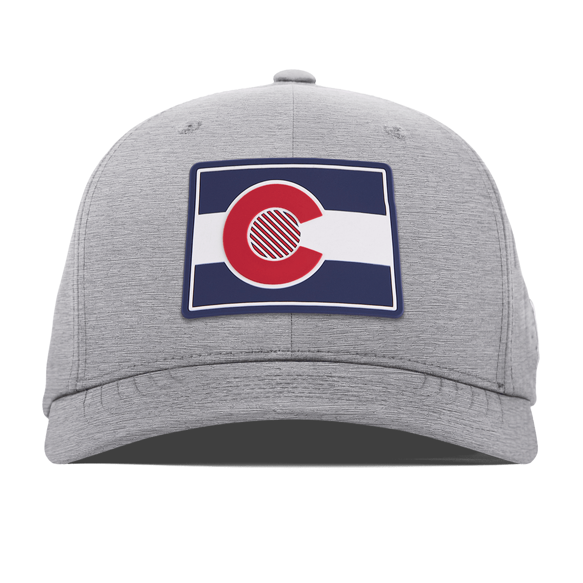 Colorado Patriot Series Flexfit Performance Fitted Heather Gray