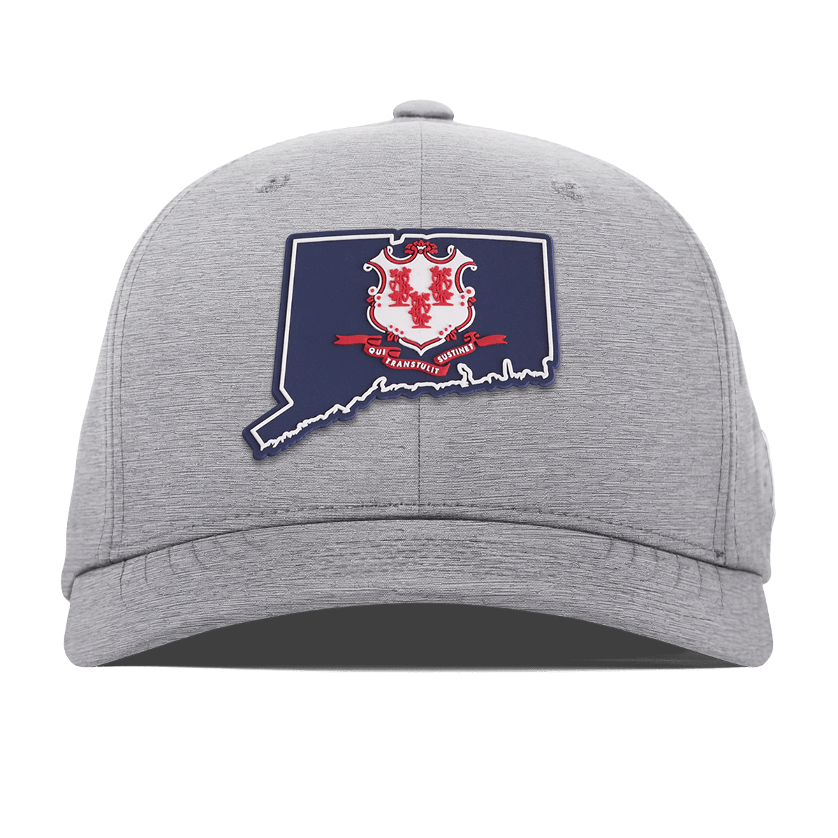 Connecticut Patriot Series Flexfit Performance Fitted Heather Gray