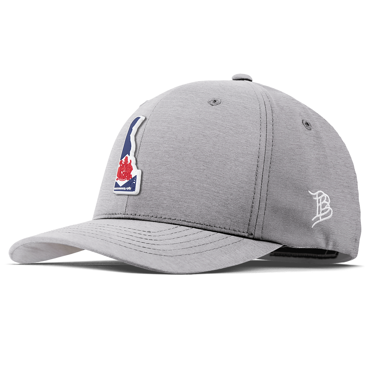 Delaware Patriot Series Flexfit Performance Fitted Heather Gray