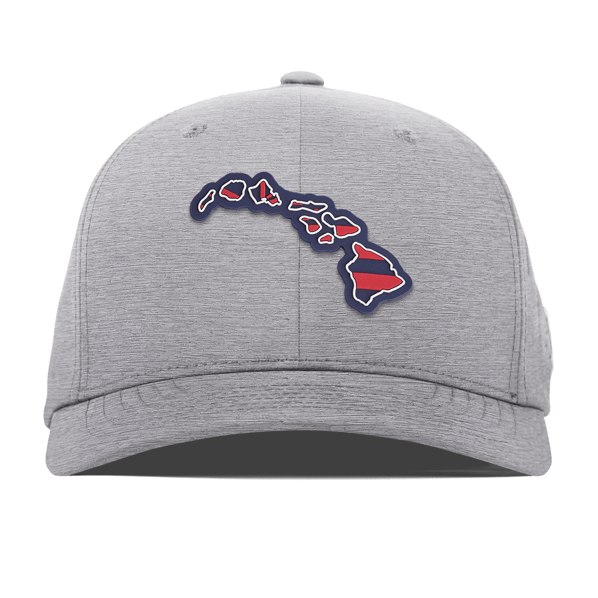 Hawaii Patriot Series Flexfit Performance Fitted Heather Gray
