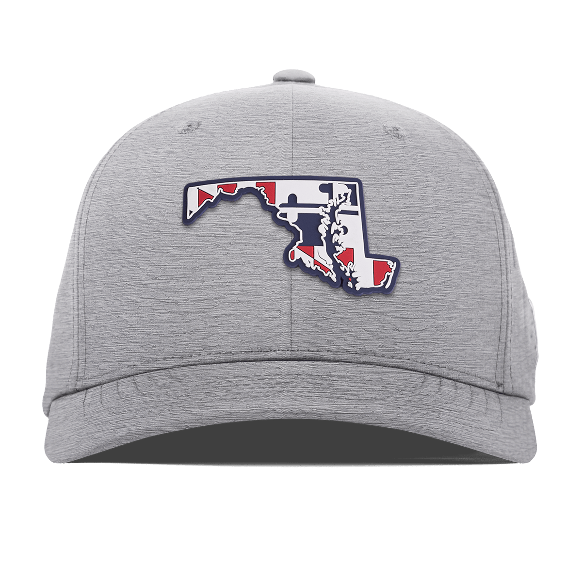 Maryland Patriot Series Flexfit Performance Fitted Heather Gray