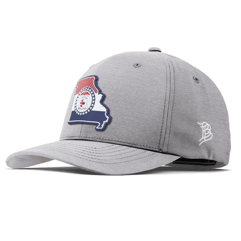 Missouri Patriot Series Flexfit Performance Fitted Heather Gray