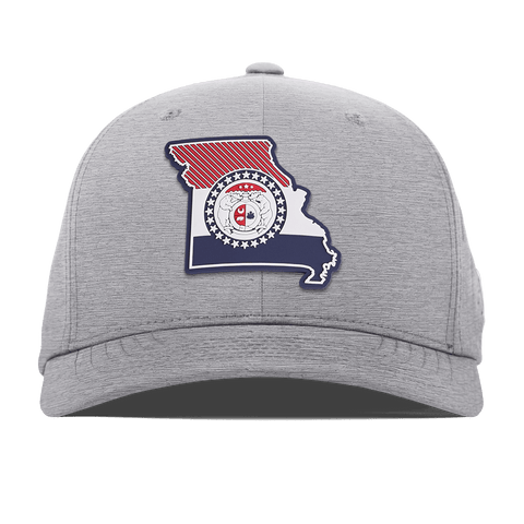 Missouri Patriot Series Flexfit Performance Fitted Heather Gray