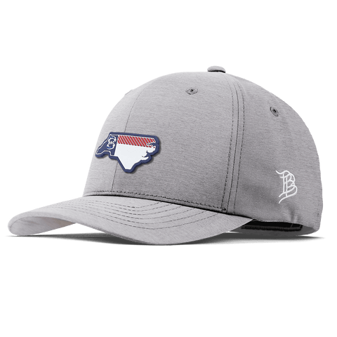 North Carolina Patriot Series Flexfit Performance Fitted Heather Gray
