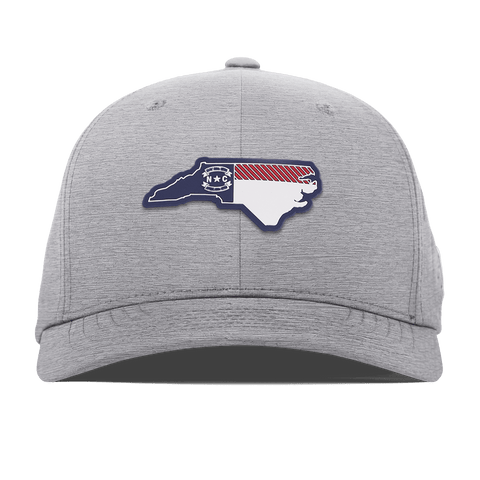 North Carolina Patriot Series Flexfit Performance Fitted Heather Gray