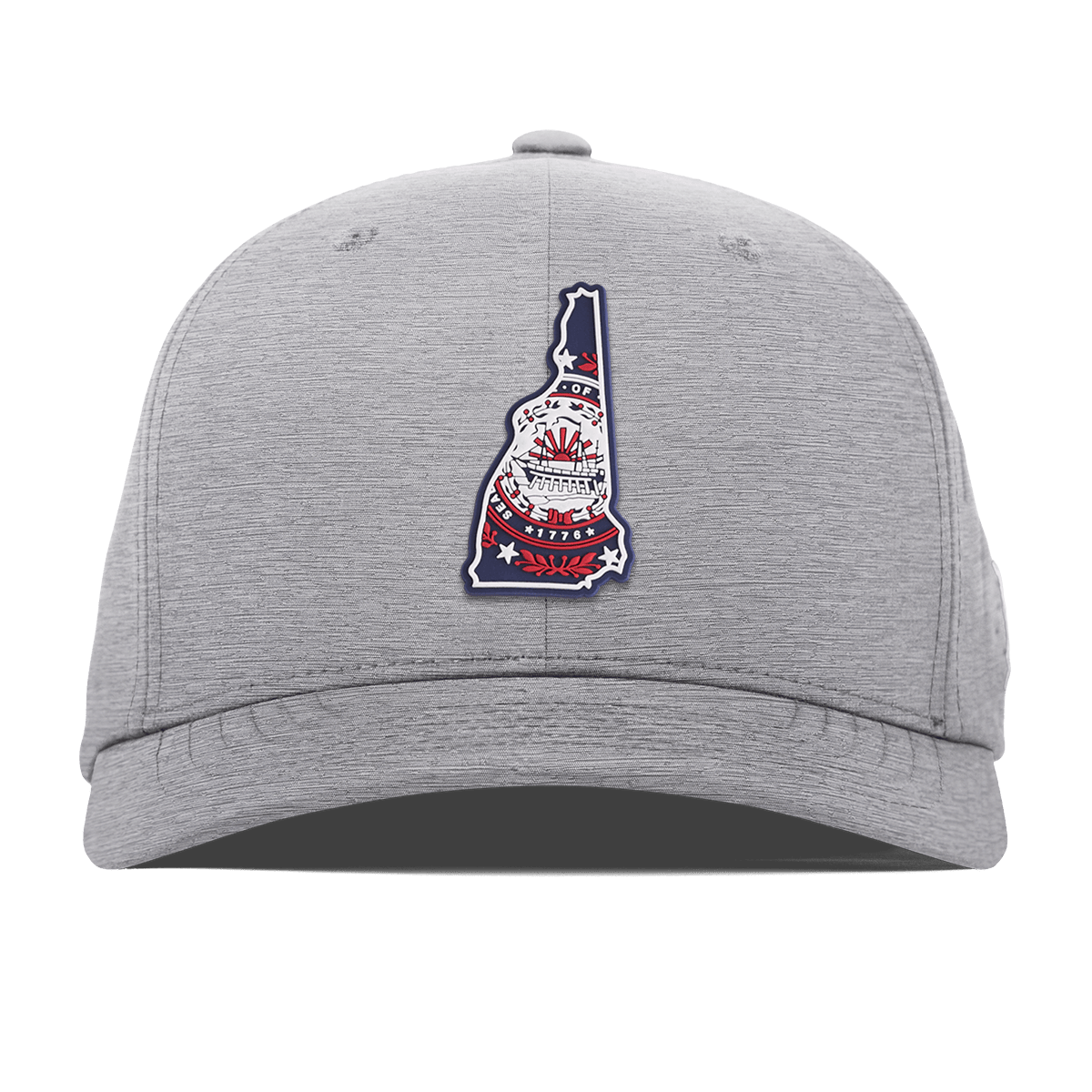 New Hampshire Patriot Series Flexfit Performance Fitted Heather Gray