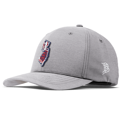 New Jersey Patriot Series Flexfit Performance Fitted Heather Gray