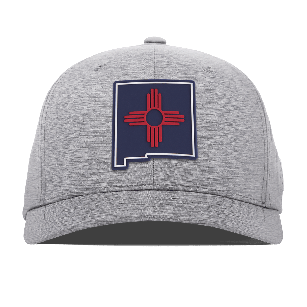 New Mexico Patriot Series Flexfit Performance Fitted Heather Gray