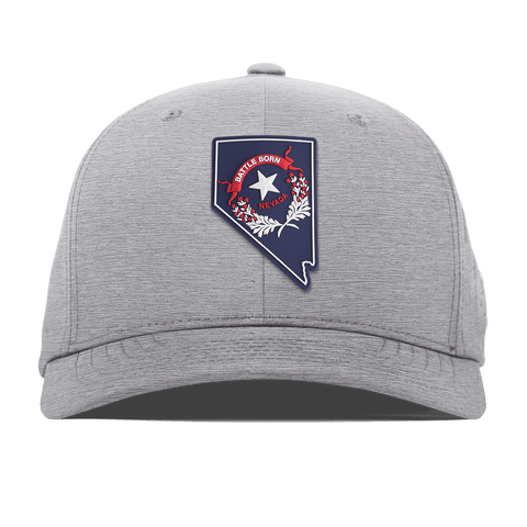 Nevada Patriot Series Flexfit Performance Fitted Heather Gray