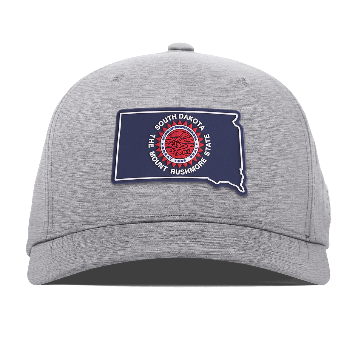 South Dakota Patriot Series Flexfit Performance Fitted Heather Gray