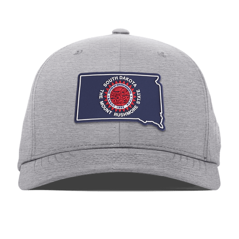 South Dakota Patriot Series Flexfit Performance Fitted Heather Gray