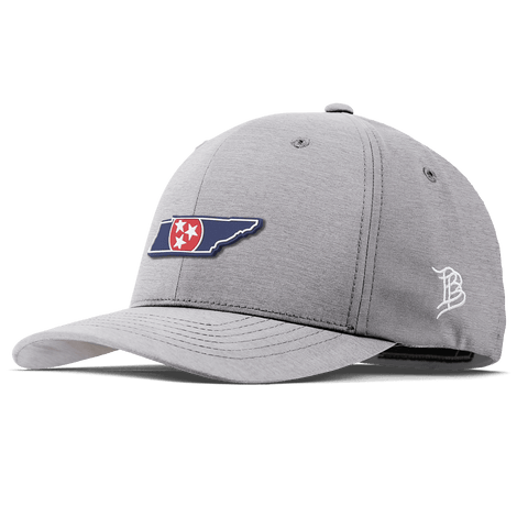 Tennessee Patriot Series Flexfit Performance Fitted Heather Gray