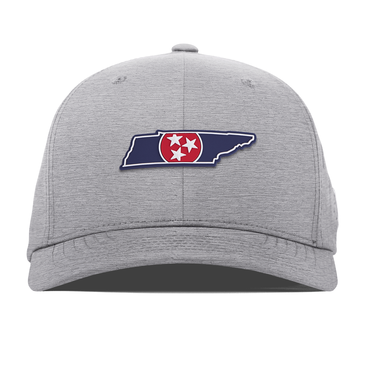 Tennessee Patriot Series Flexfit Performance Fitted Heather Gray