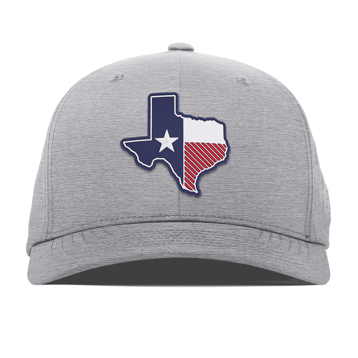 Texas Patriot Series Flexfit Performance Fitted Heather Gray