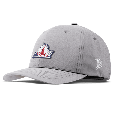 Virginia Patriot Series Flexfit Performance Fitted Heather Gray