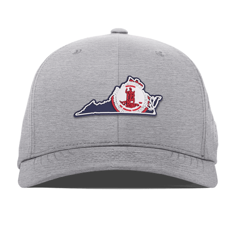 Virginia Patriot Series Flexfit Performance Fitted Heather Gray