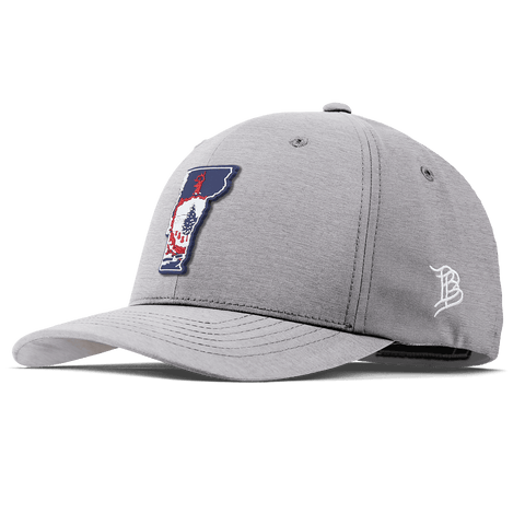 Vermont Patriot Series Flexfit Performance Fitted Heather Gray