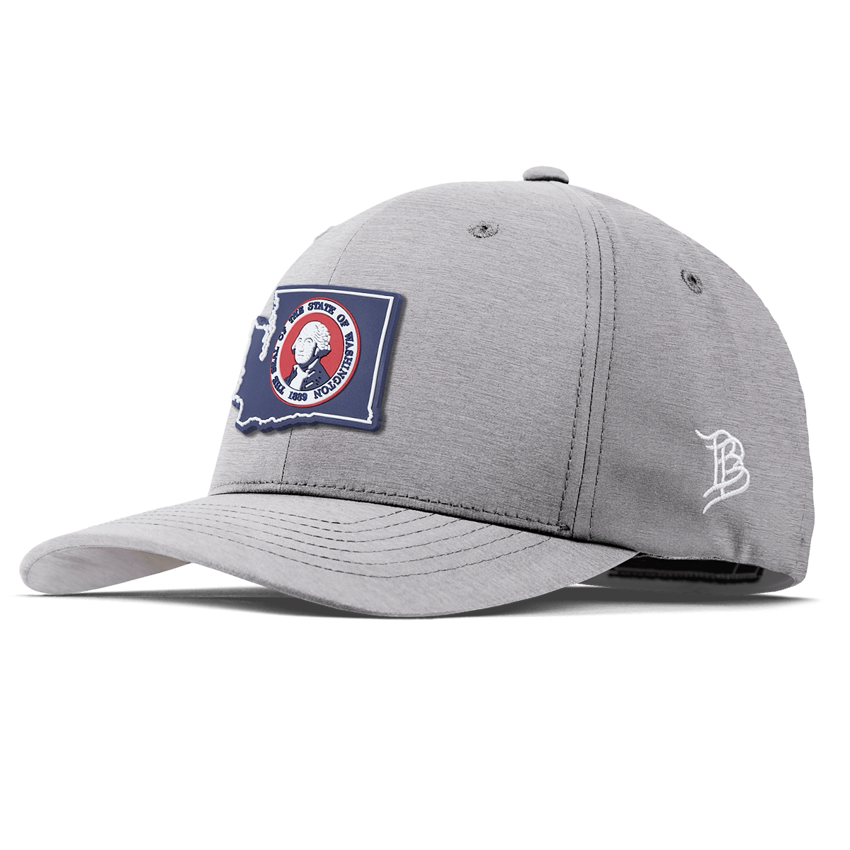 Washington Patriot Series Flexfit Performance Fitted Heather Gray