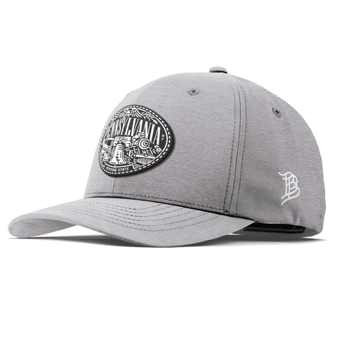 Pennsylvania Traveler Flexfit Performance Fitted Heather Gray