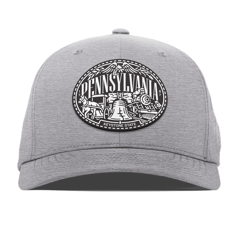 Pennsylvania Traveler Flexfit Performance Fitted Heather Gray