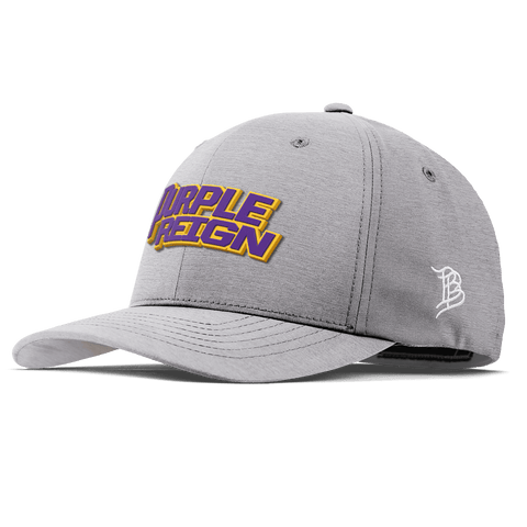 Louisiana State University "P Reign" Flexfit Performance Fitted Heather Gray