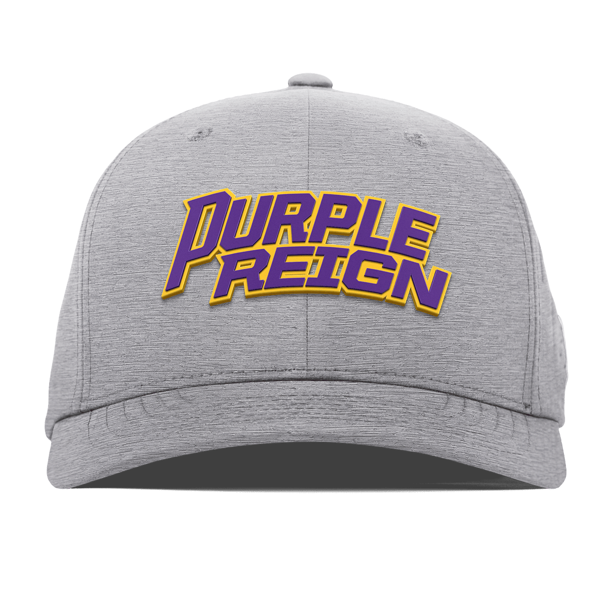 Louisiana State University "P Reign" Flexfit Performance Fitted Heather Gray