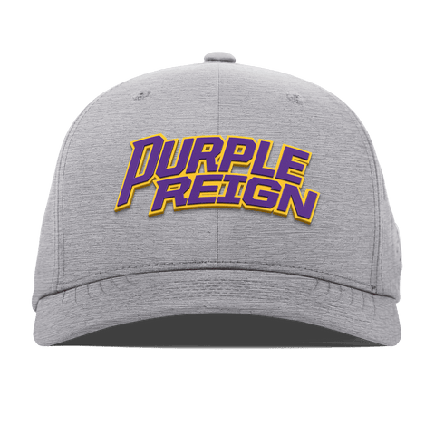 Louisiana State University "P Reign" Flexfit Performance Fitted Heather Gray