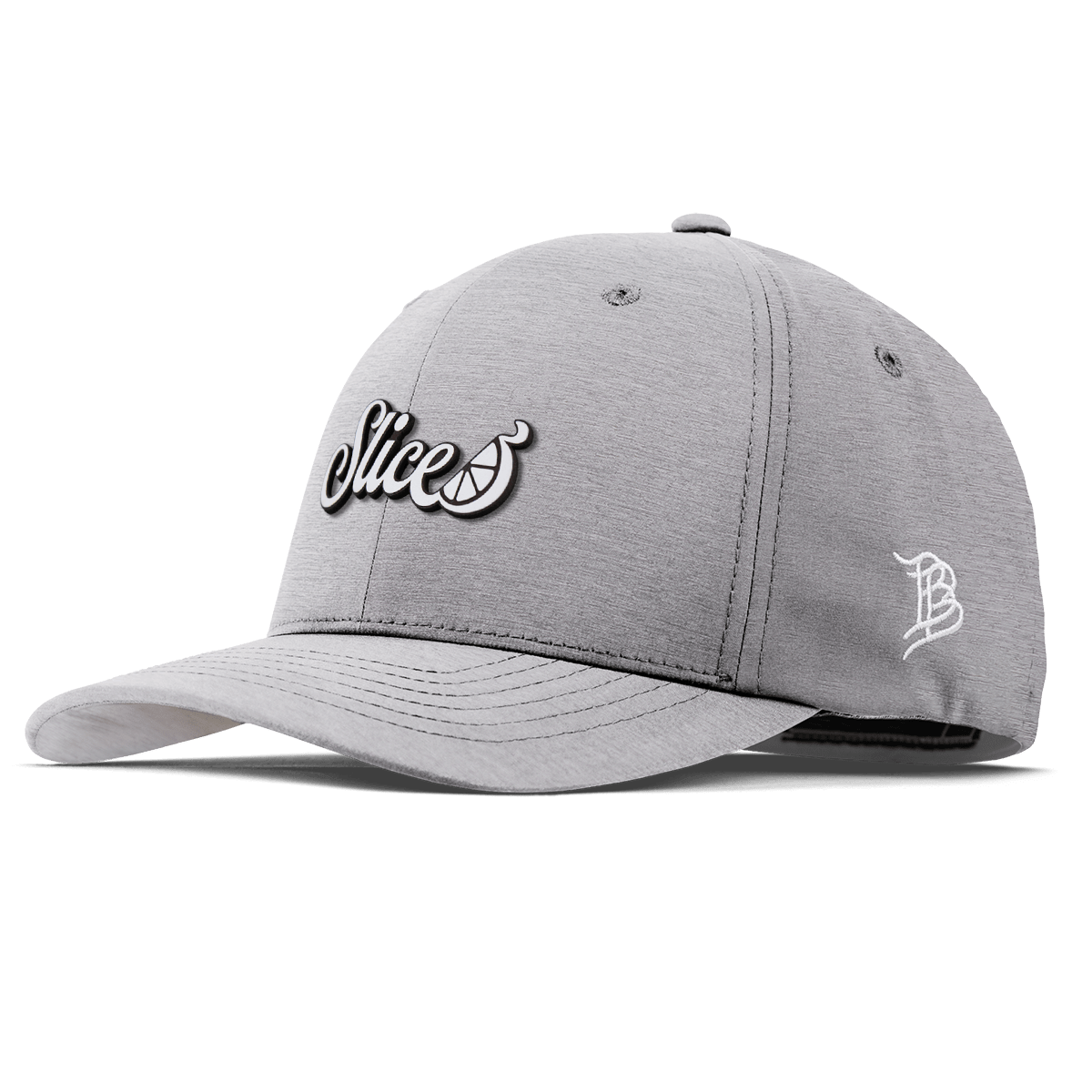 Sliced Script Curved Elite XGen™ Heather Gray
