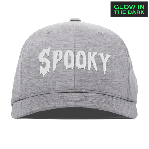 Spooky Glow Flexfit Performance Fitted Heather Gray