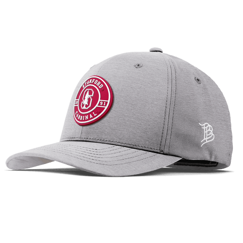 Stanford University "Stanford Seal" Flexfit Performance Fitted Heather Gray
