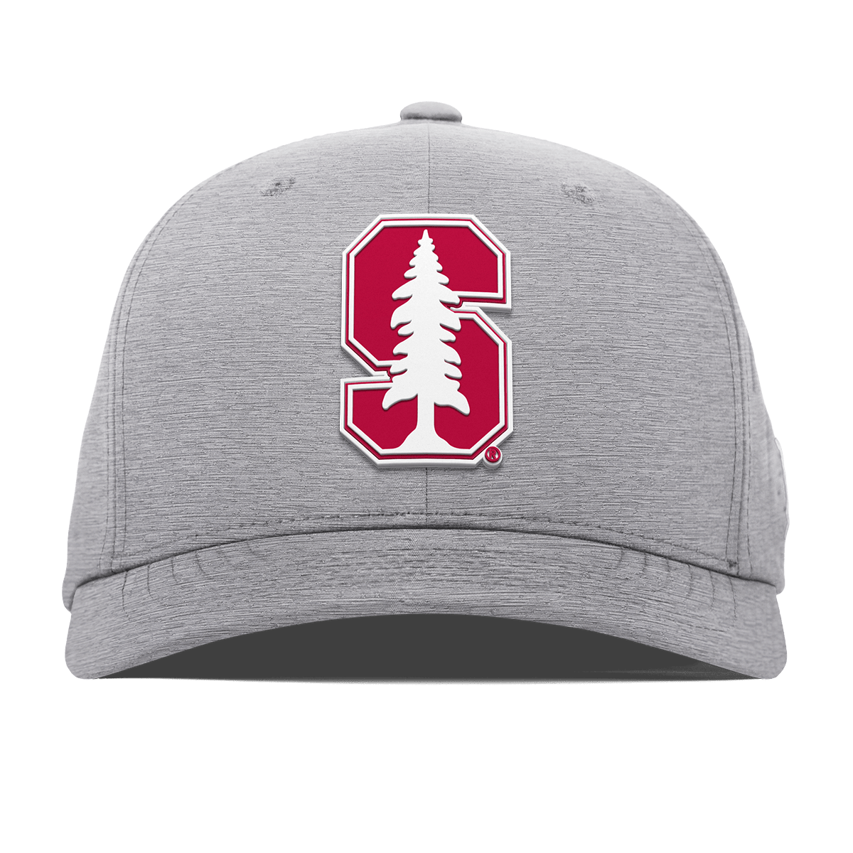 Stanford University "Stanford Team Logo" Flexfit Performance Fitted Heather Gray