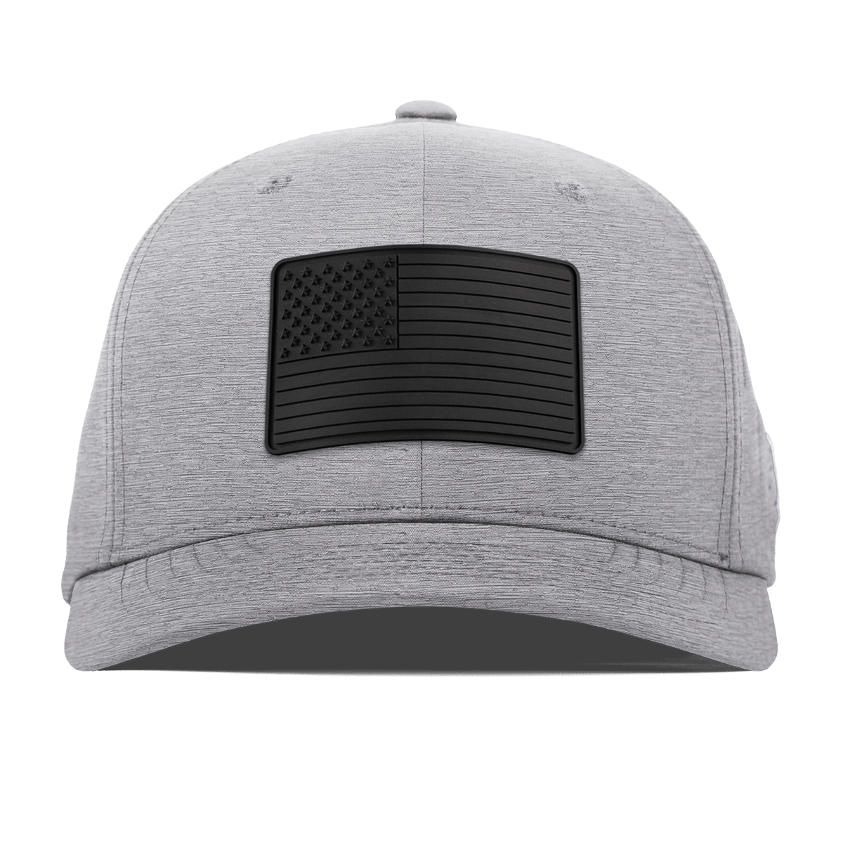 Onyx Old Glory Flexfit Performance Fitted Heather Gray
