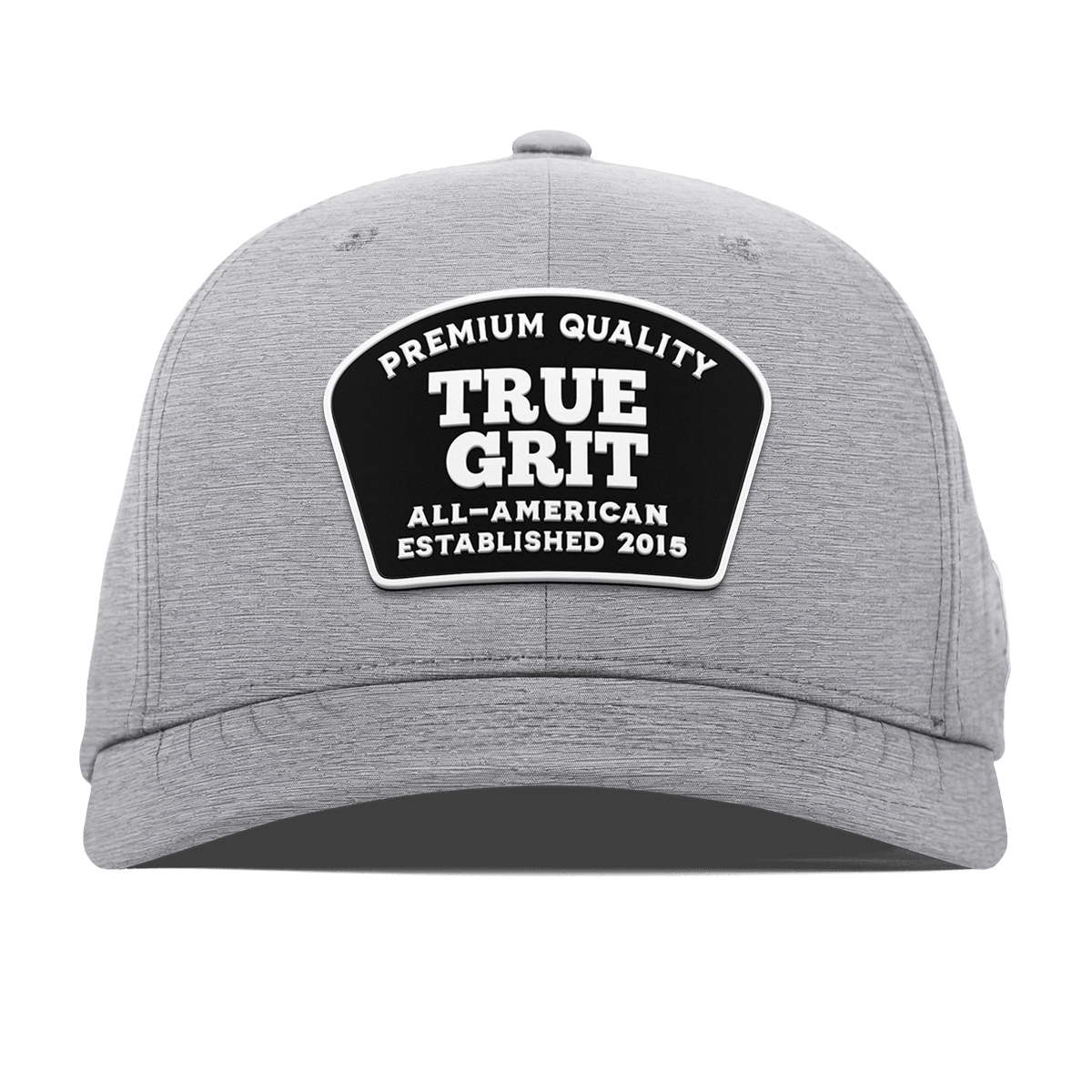 True Grit Flexfit Performance Fitted Heather Gray