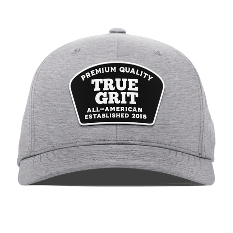 True Grit Flexfit Performance Fitted Heather Gray