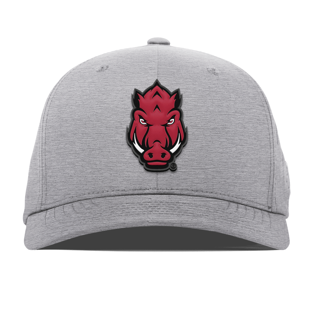 University of Arkansas "Tusk" Flexfit Performance Fitted Heather Gray
