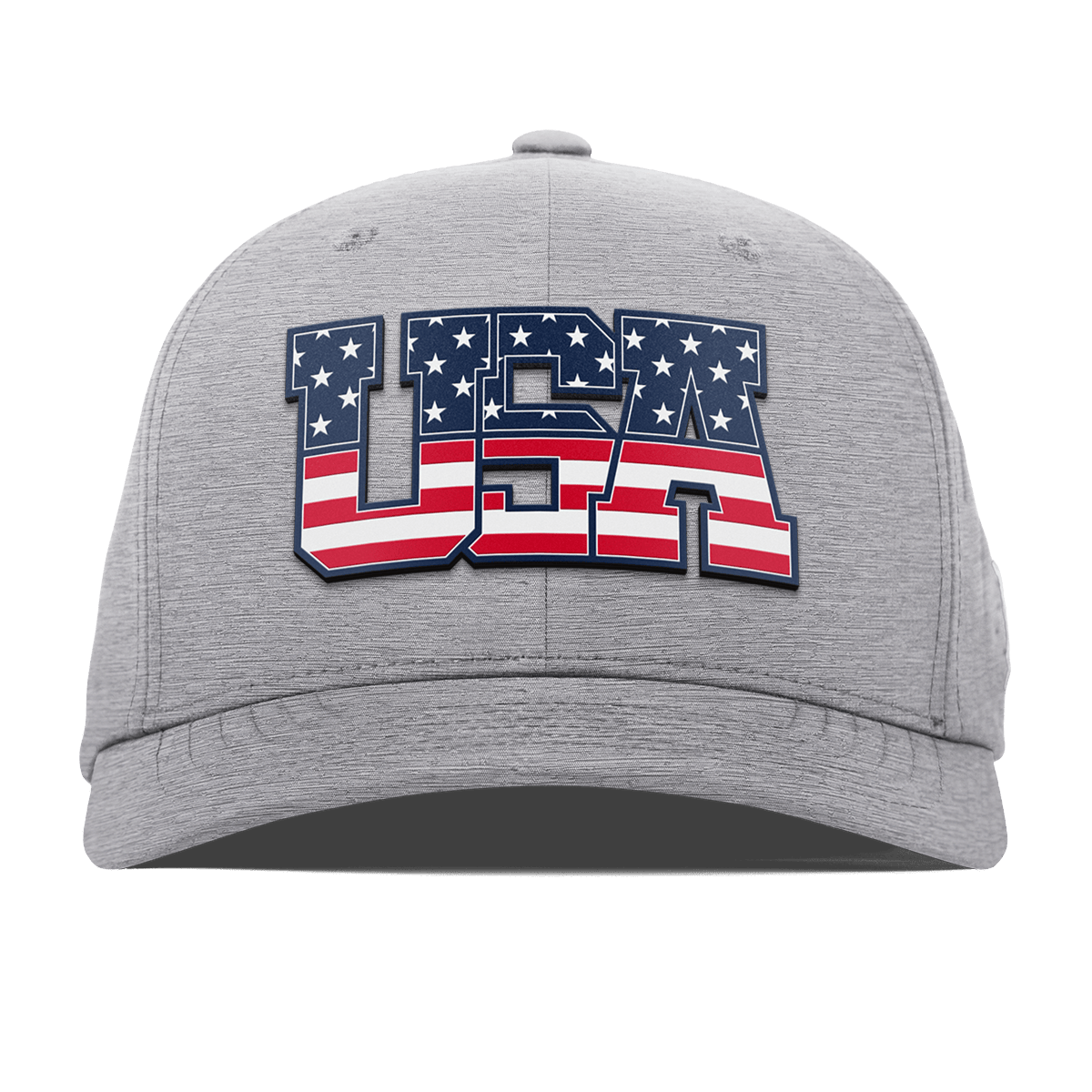 USA Tradition Flexfit Performance Fitted Heather Gray