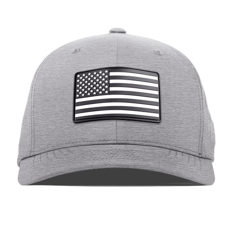 Vintage Old Glory Flexfit Performance Fitted Heather Gray