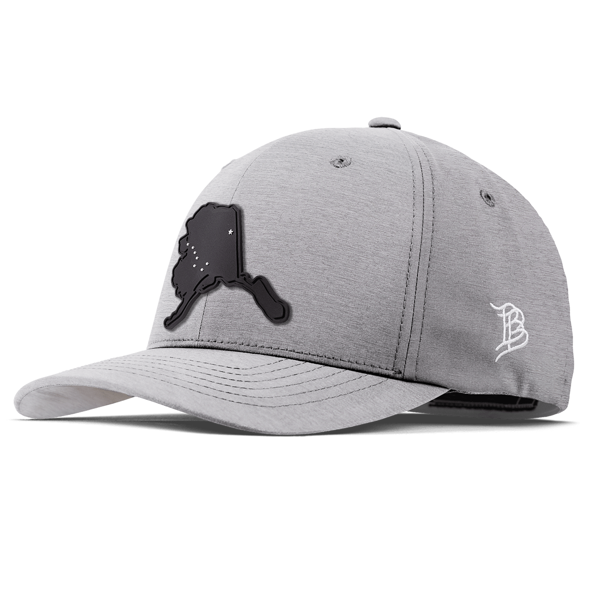 Alaska Vintage Flexfit Performance Fitted Heather Gray