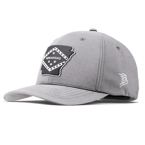 Arkansas Vintage Flexfit Performance Fitted Heather Gray