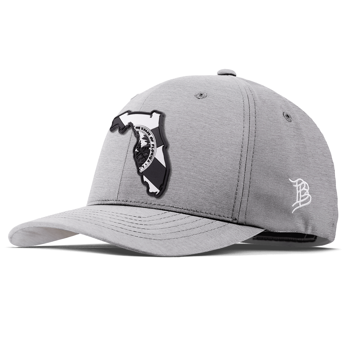 Florida Vintage Flexfit Performance Fitted Heather Gray