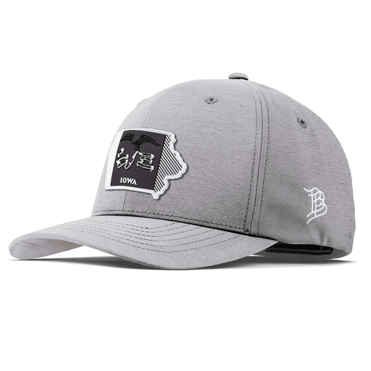 Iowa Vintage Flexfit Performance Fitted Heather Gray